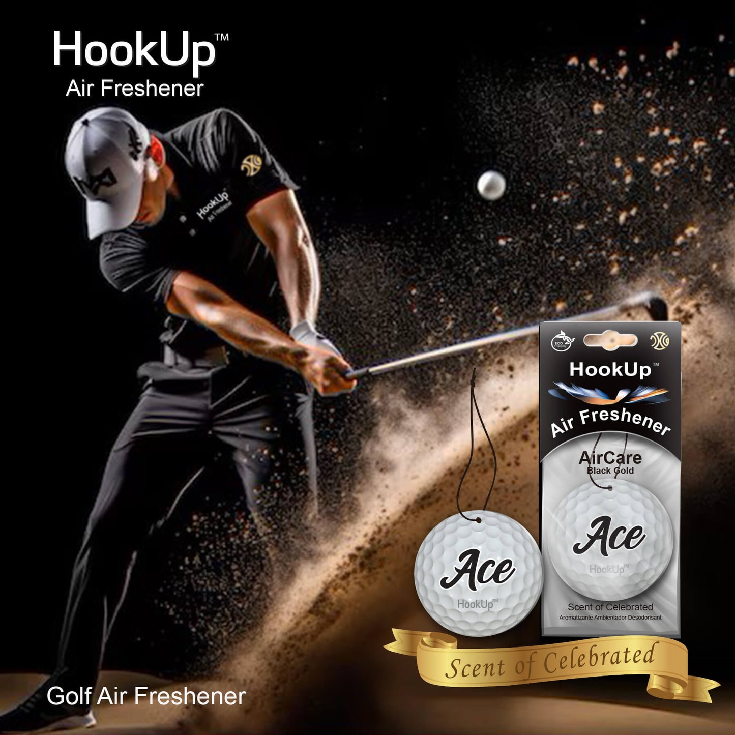 Golf Air Freshener (10 Pack)