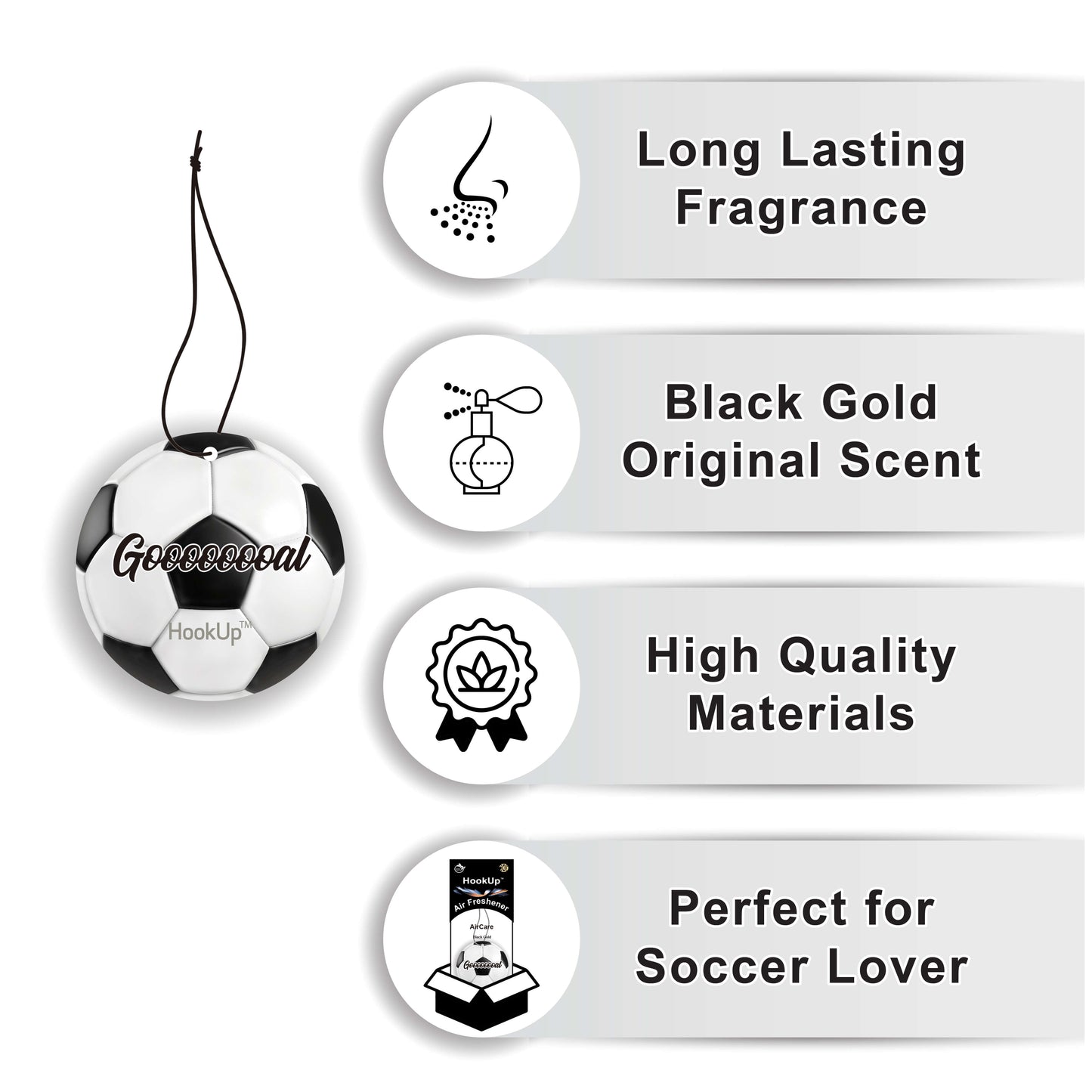 Soccer Air Freshener (100 Pack)