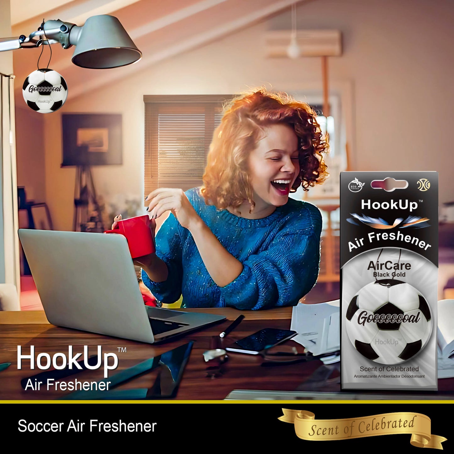 Soccer Air Freshener (100 Pack)