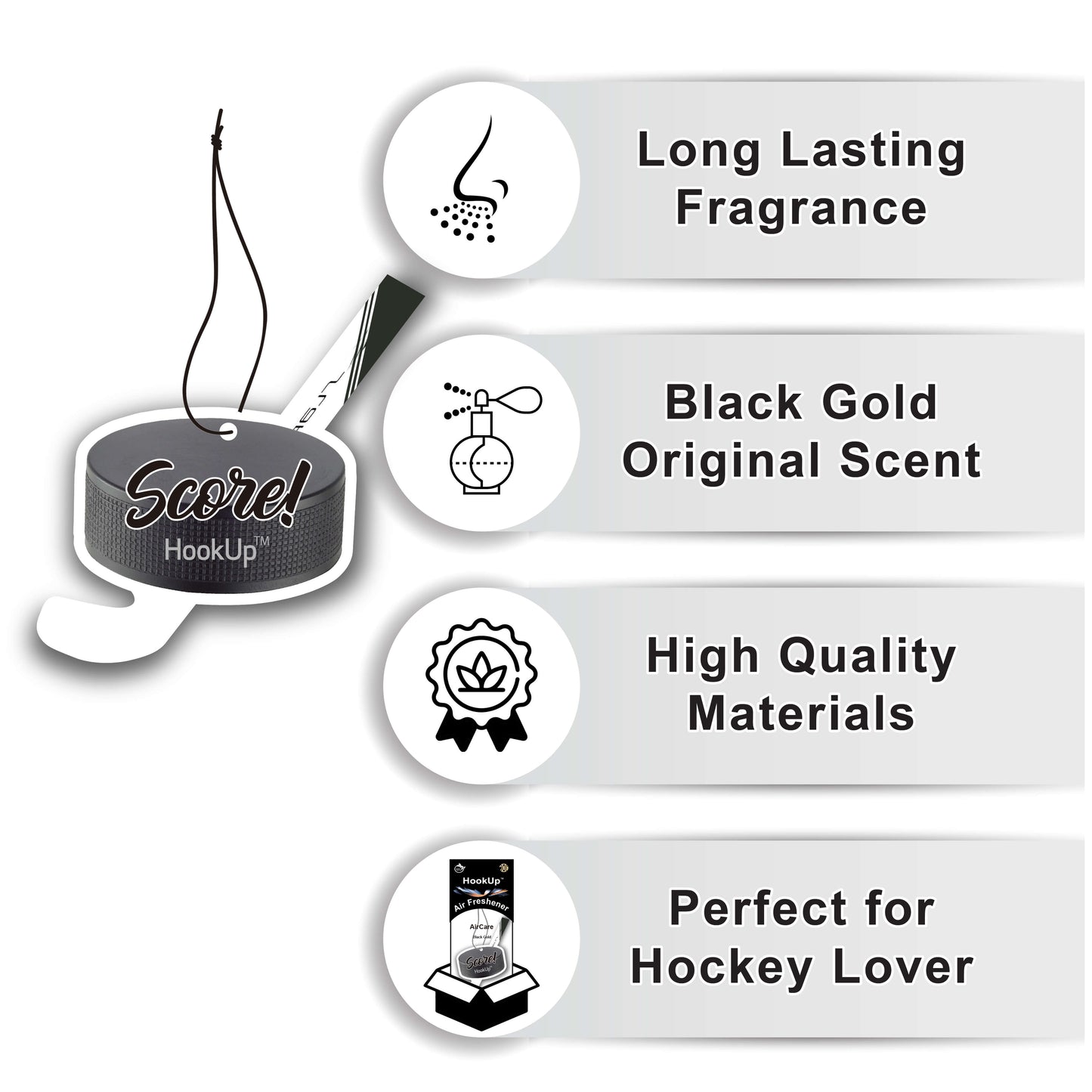 Hockey Air Freshener (10 Pack)