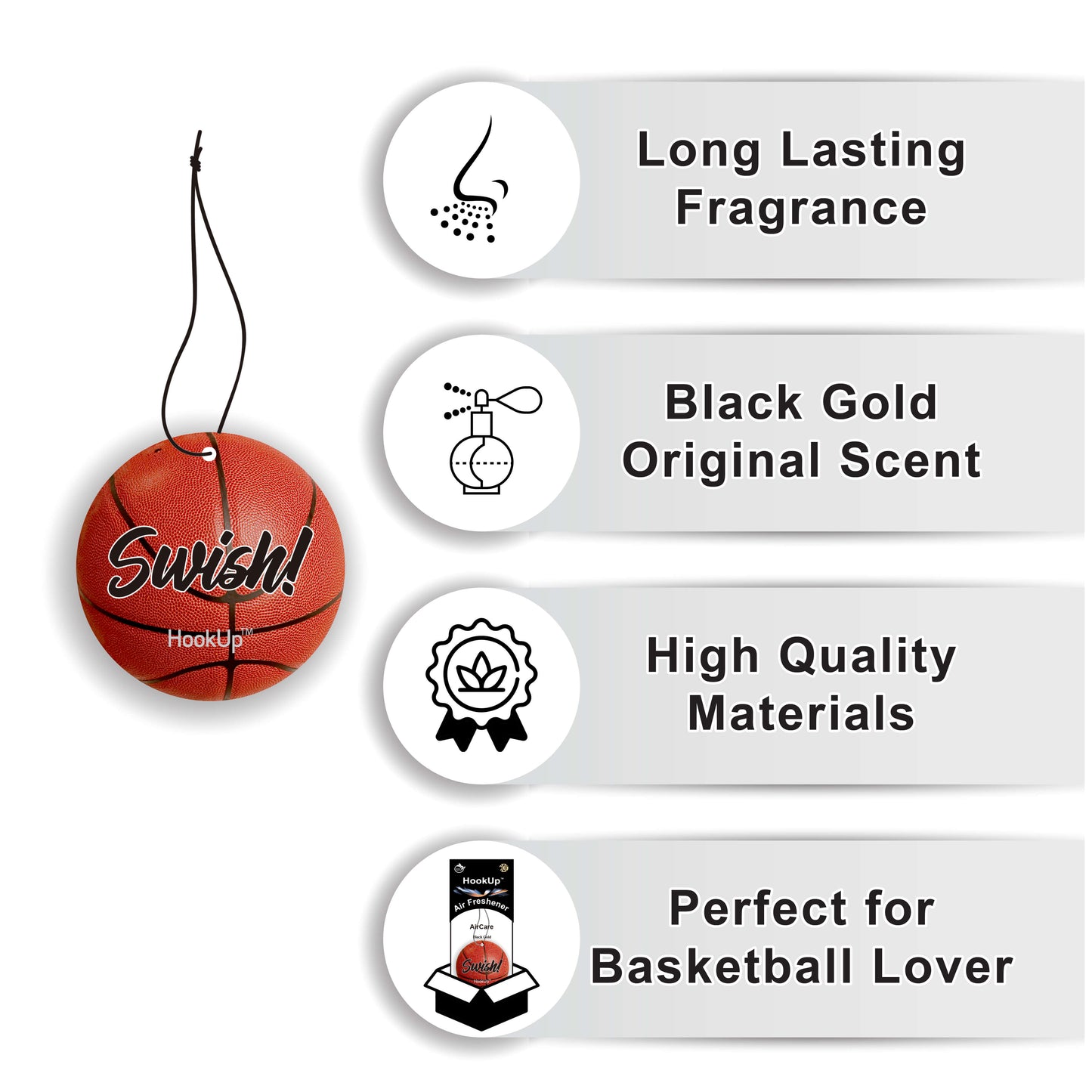 Basketball Air Freshener (25 Pack)