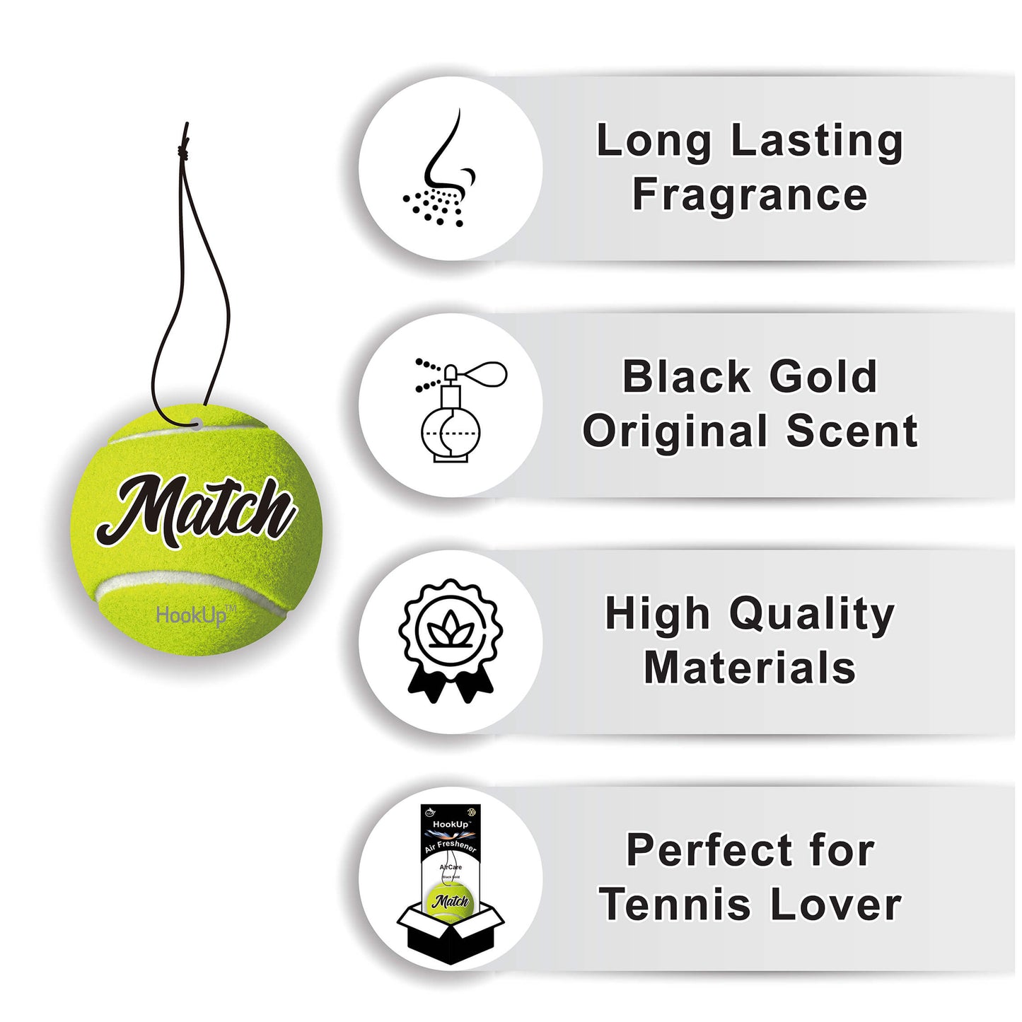 Tennis Air Freshener (100 Pack)