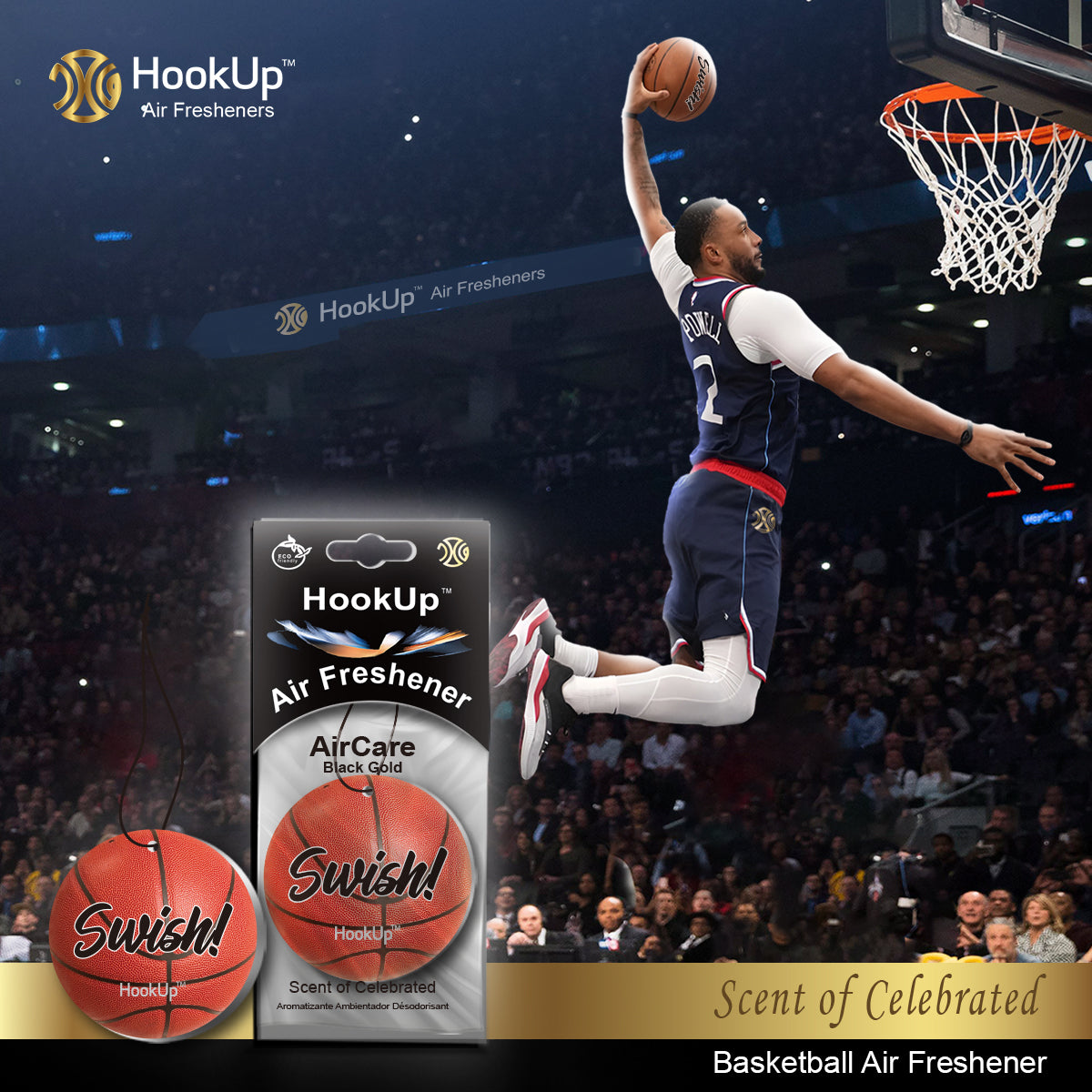 Basketball Air Freshener (10 Pack)