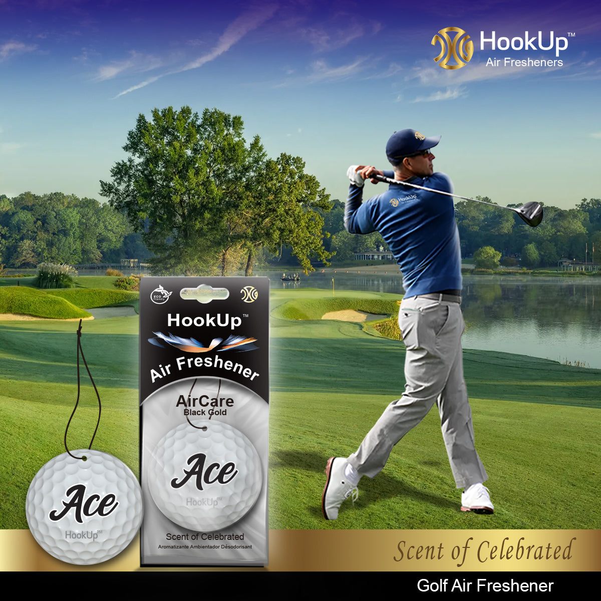 Golf Air Freshener (10 Pack)