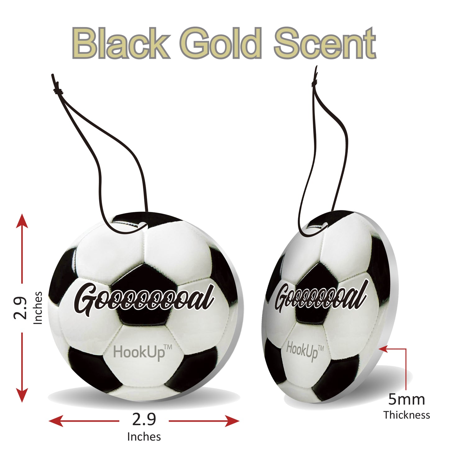 Soccer Air Freshener (100 Pack)