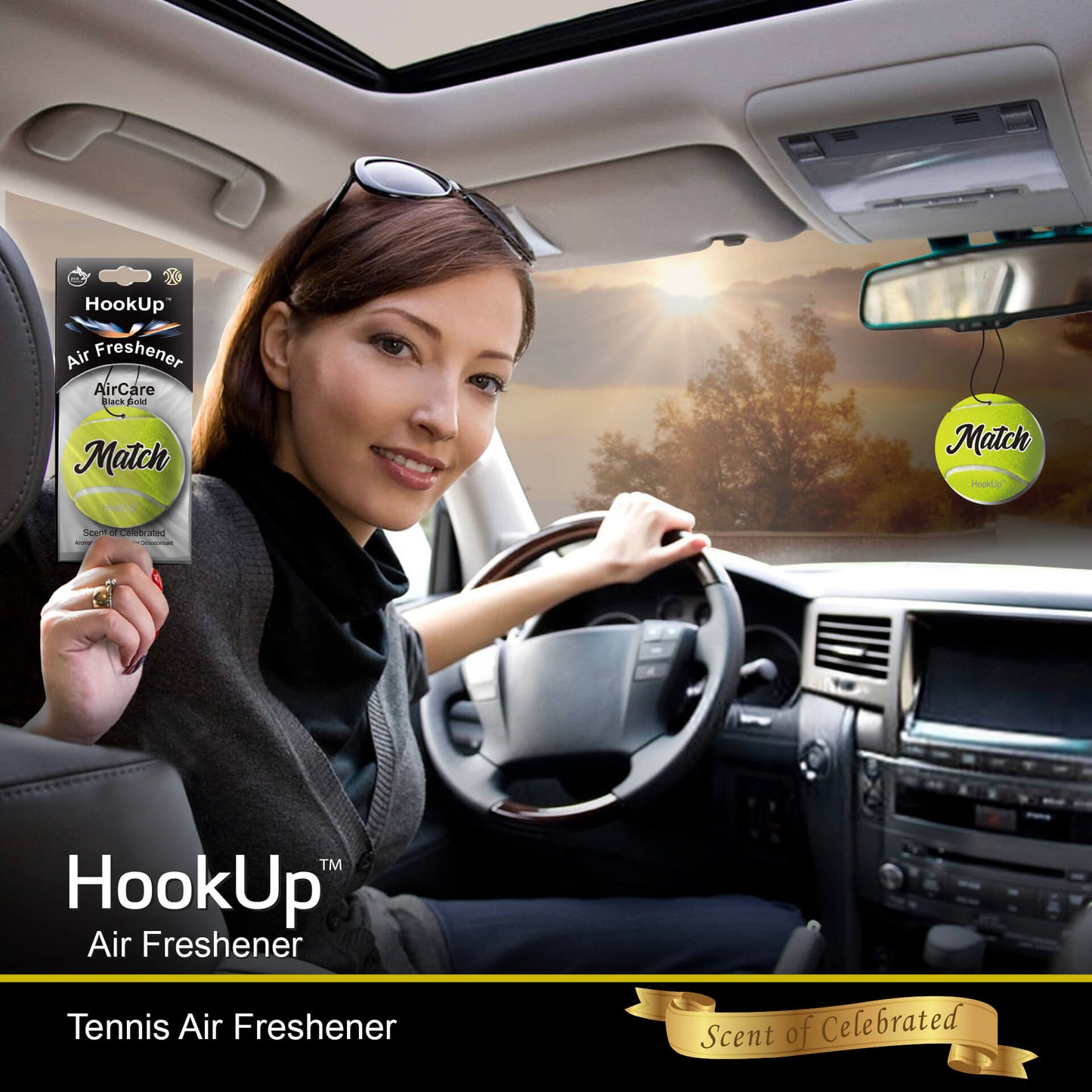 Tennis Air Freshener (4 Pack)