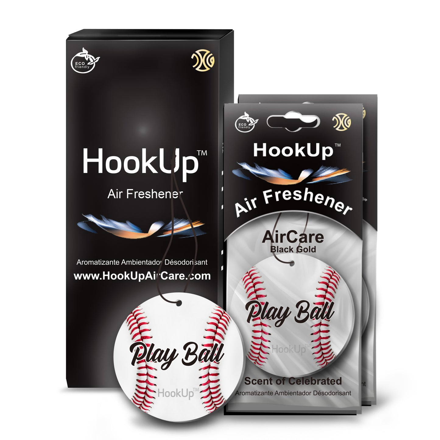 Baseball Air Freshener (2 Pack)