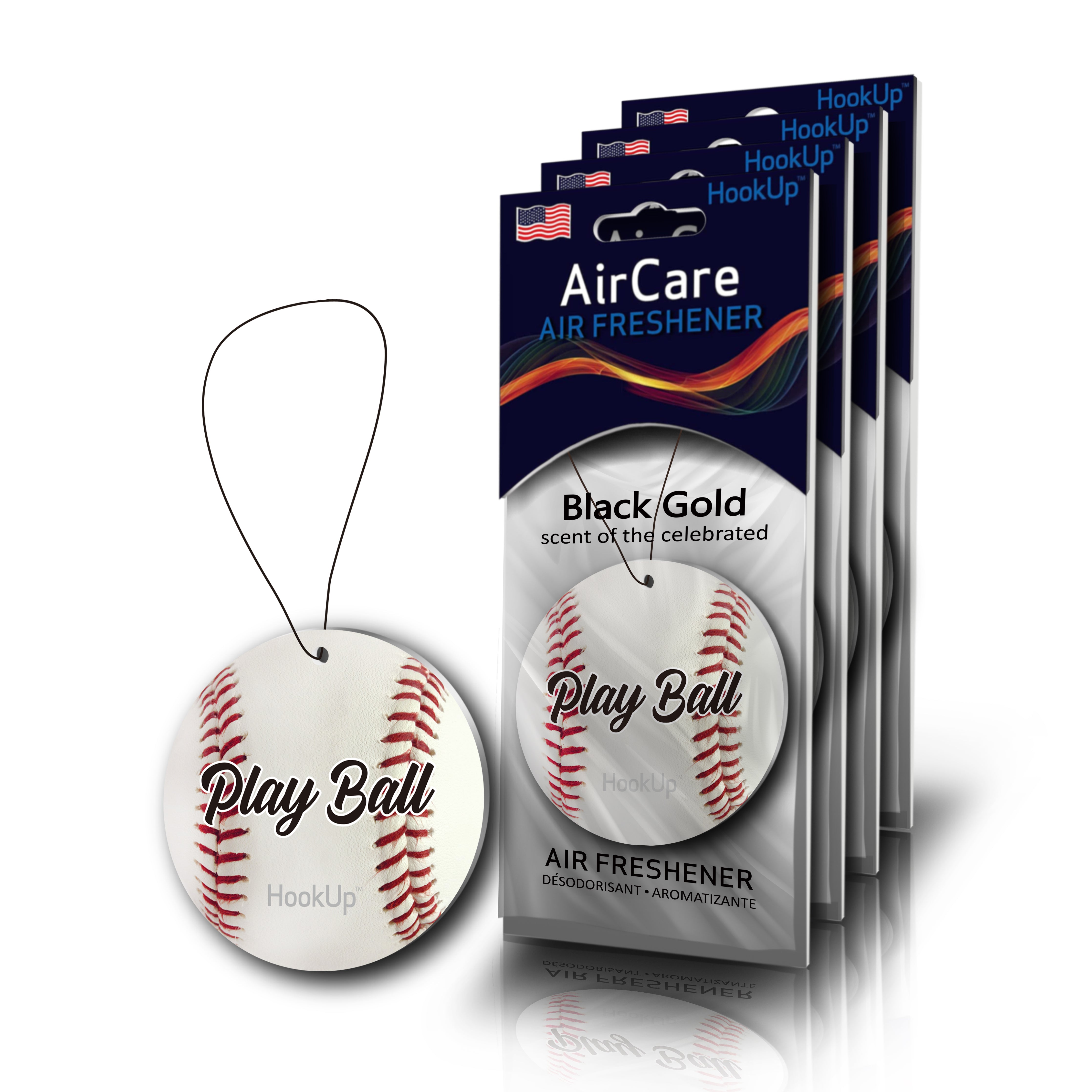 Baseball  AirCare Freshener (4 Pack)