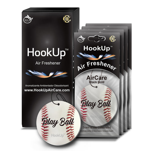 Baseball Air Freshener (4 Pack)