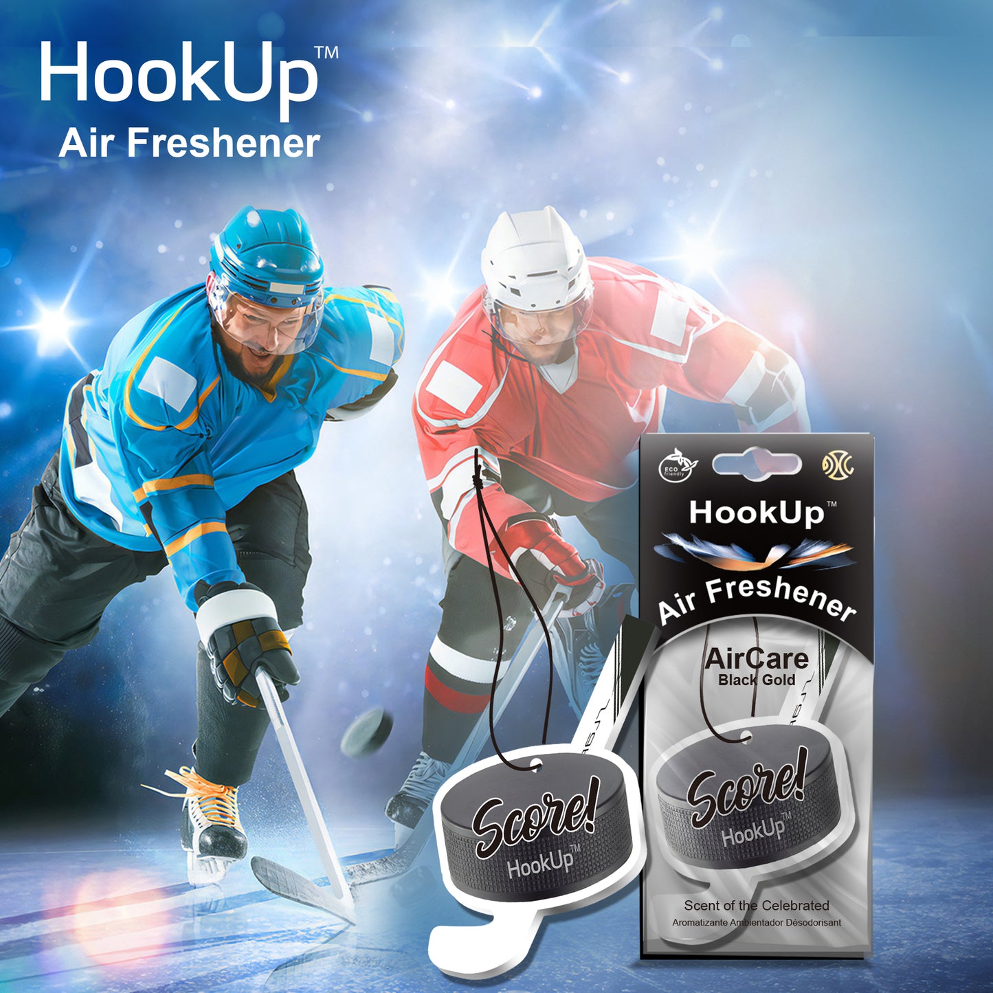 Hockey Air Freshener (4 Pack)