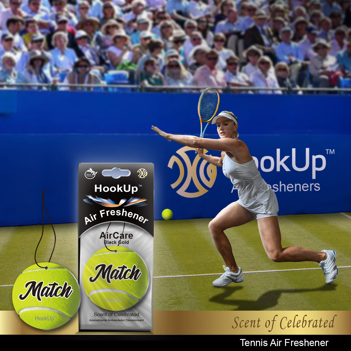 Tennis Air Freshener (4 Pack)