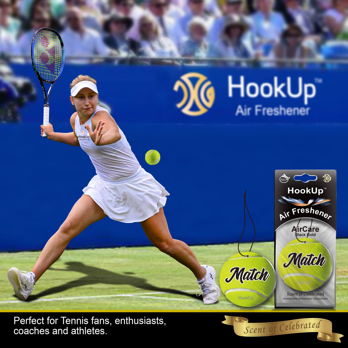 Tennis Air Freshener (4 Pack)